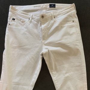 AG Abbey Ankle white Jeans 30